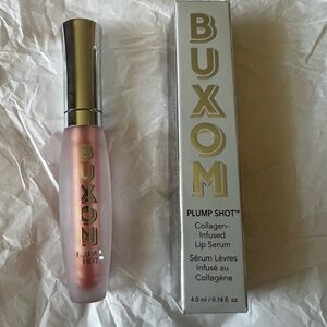 Buxom Plump Shot Collagen infused lip serum in Flush